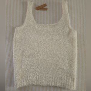 SKIMS Cozy Knit Tank Size:L/XL Bone